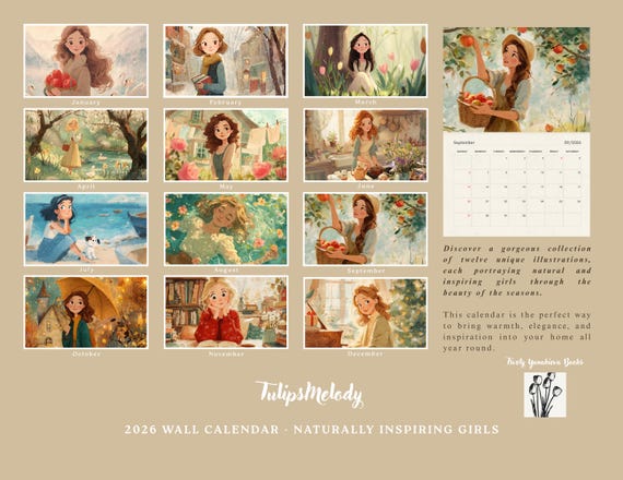 Inspirational Quotes And 2026 I Calm 12-Month Wall Calendars Set - View #4