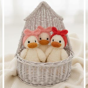 Sleepy Duck Crochet Pattern, Amigurumi Plush Toy (PDF Pattern) image 3