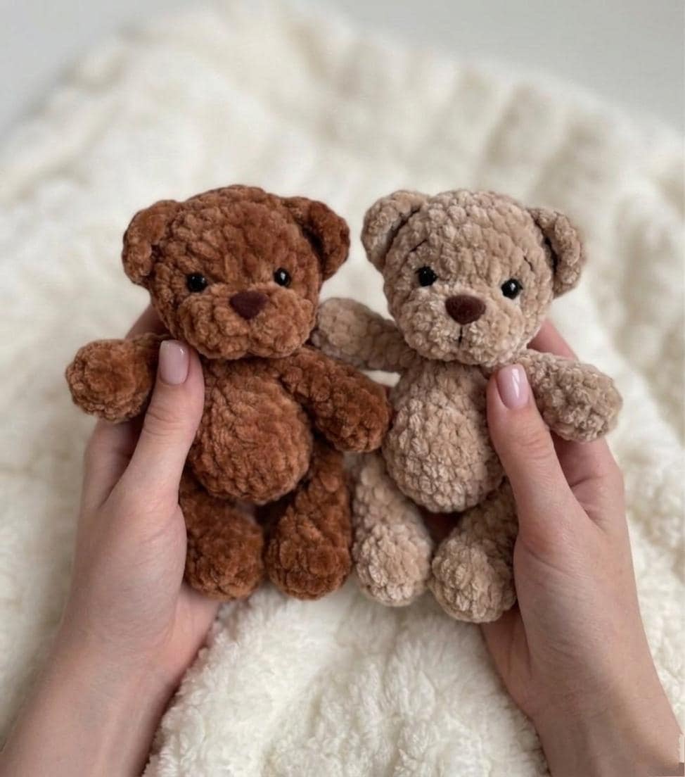 Amigurumi bear keychain - Etsy 日本
