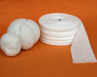 3 yards Tubular Gauze for Waldorf Doll Making 2.4" wide