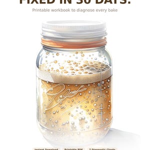 Sourdough starter troubleshooting guide, baking fermentation, bread making