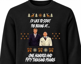 Only Fools and Horses Time on Our Hands Christmas Jumper | Unisex Christmas Sweatshirt | Funny Christmas Jumper | Del Boy and Rodney