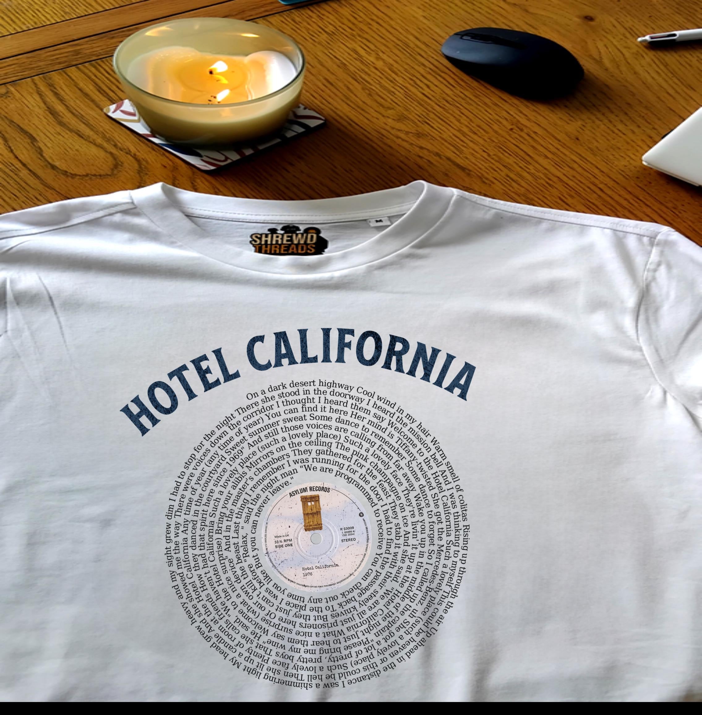 The Eagles Hotel California Tee - Etsy