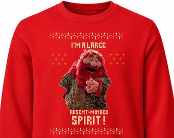 Christmas Present Muppet Christmas Carol Sweatshirt | Absent Minded Spirit | Christmas Jumper | Unisex