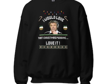 Kevin Keegan “Love It” Christmas Jumper | Newcastle United Fan Gift | 90s Premier League