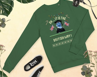 Muppets Christmas Carol Sweatshirt | Sam Eagle, "It Is The British Way!"