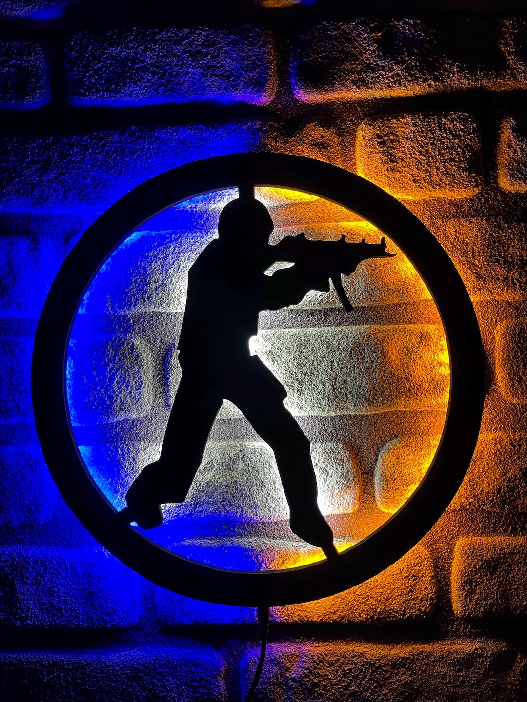 Counter-strike Decor Lighted Sign, Counter-strike Decor Wall Decor ...