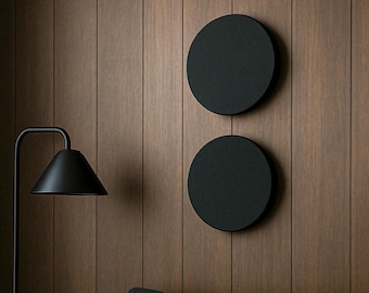 モダンミニマリスト壁面彫刻、円形壁掛け、テキスタイル幾何学アクセント壁アート、円形壁飾り、新築祝いギフト