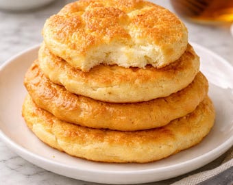 Ricetta del pane nuvola / Soffice a basso contenuto di carboidrati / Adatto alla dieta chetogenica / Senza glutine / Download immediato /