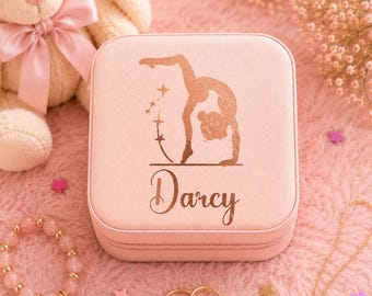 Girls Jewellery Box | Girl's Gifts | | Football Gift Girl | Gymnastics Gift | Kids Jewellery Box