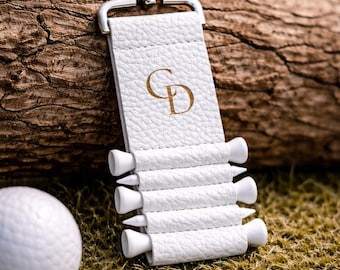 Golfer Gift for Men and Women | Custom Golf Tee Bag Tag |Womens Golf Gift