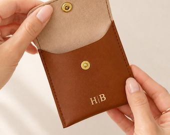 Jewellery Organiser | Travel Jewellery Box | Cufflink Pouch| Ring Holder | Bridesmaid Gift