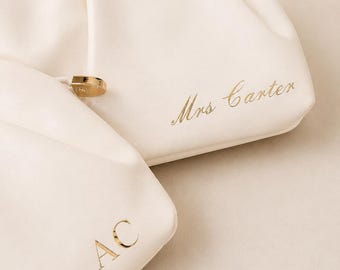 Simple Clutch Bag| Wedding Handbag | Bridesmaid Accessory | Evening Bag | Neutral Bag