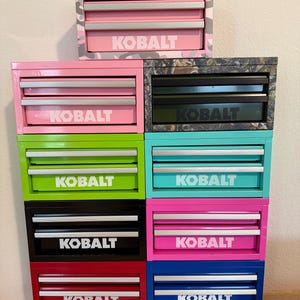 Kobalt Mini Tool Box - Personalized with any name