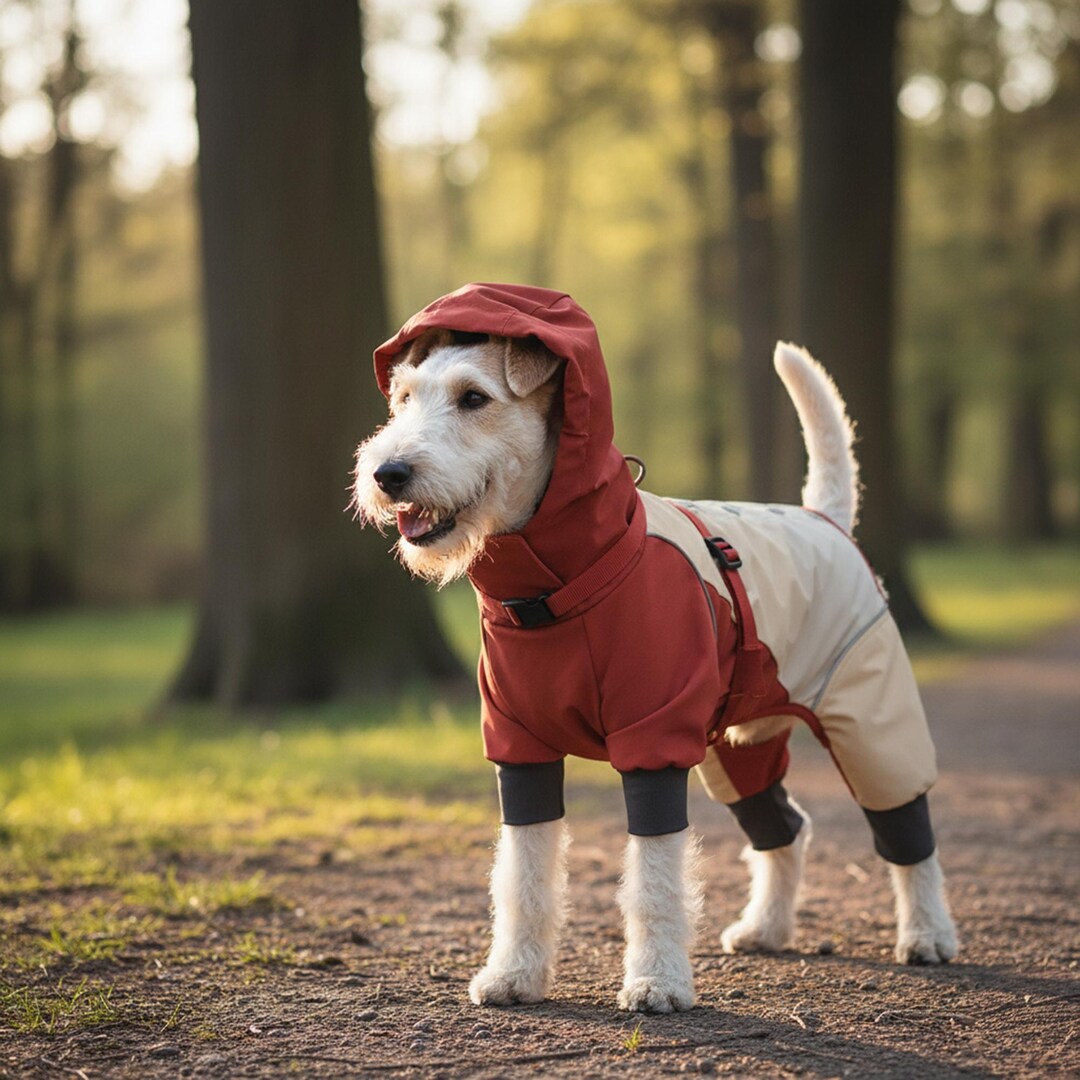 Shell Dog All Weather Shell Dog Coat With Plaid Lining | Winter Collared Jacket ...