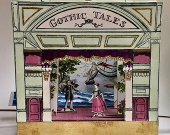 Edgar Allan Poe Toy Theater: Annabel Lee Gothic Shadow Box (Digital Download)