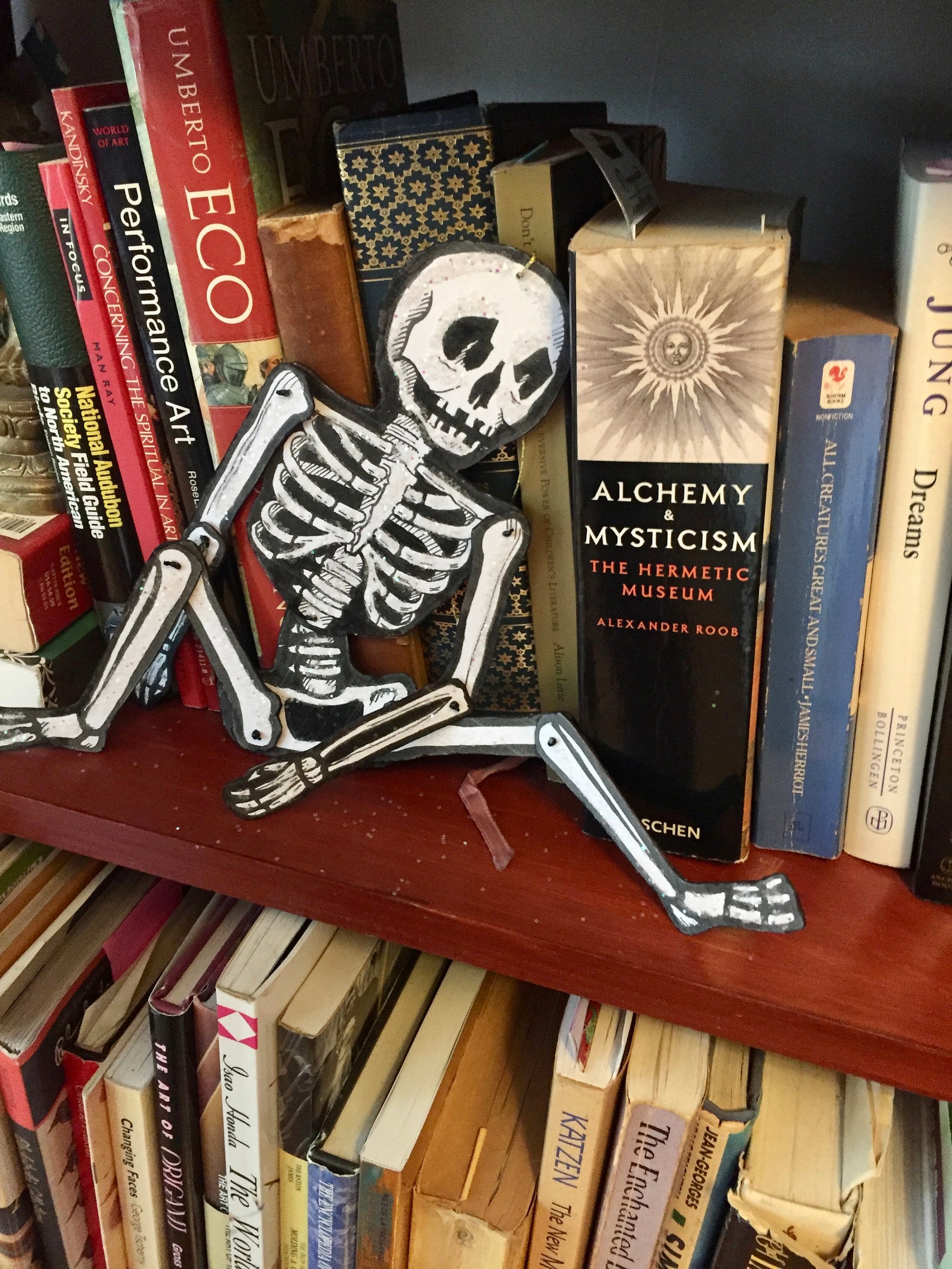 Digital Download Halloween Jointed Skeleton, Printable Skeleton, Retro ...