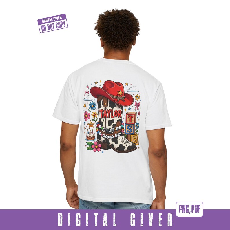 I Knew It I Knew You PNG, Toy Story 5 Shirt Design, Retro Woody Buzz Western Cowgirl Sublimation Digital Download image 5