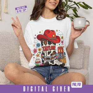 I Knew It I Knew You PNG, Toy Story 5 Shirt Design, Retro Woody Buzz Western Cowgirl Sublimation Digital Download image 11