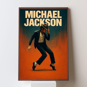 Michael jackson poster - Etsy 日本