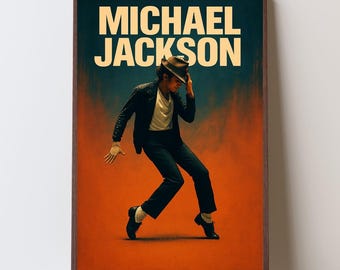 Michael Jackson Pop Art Print: King of Pop WPAP Design (digital