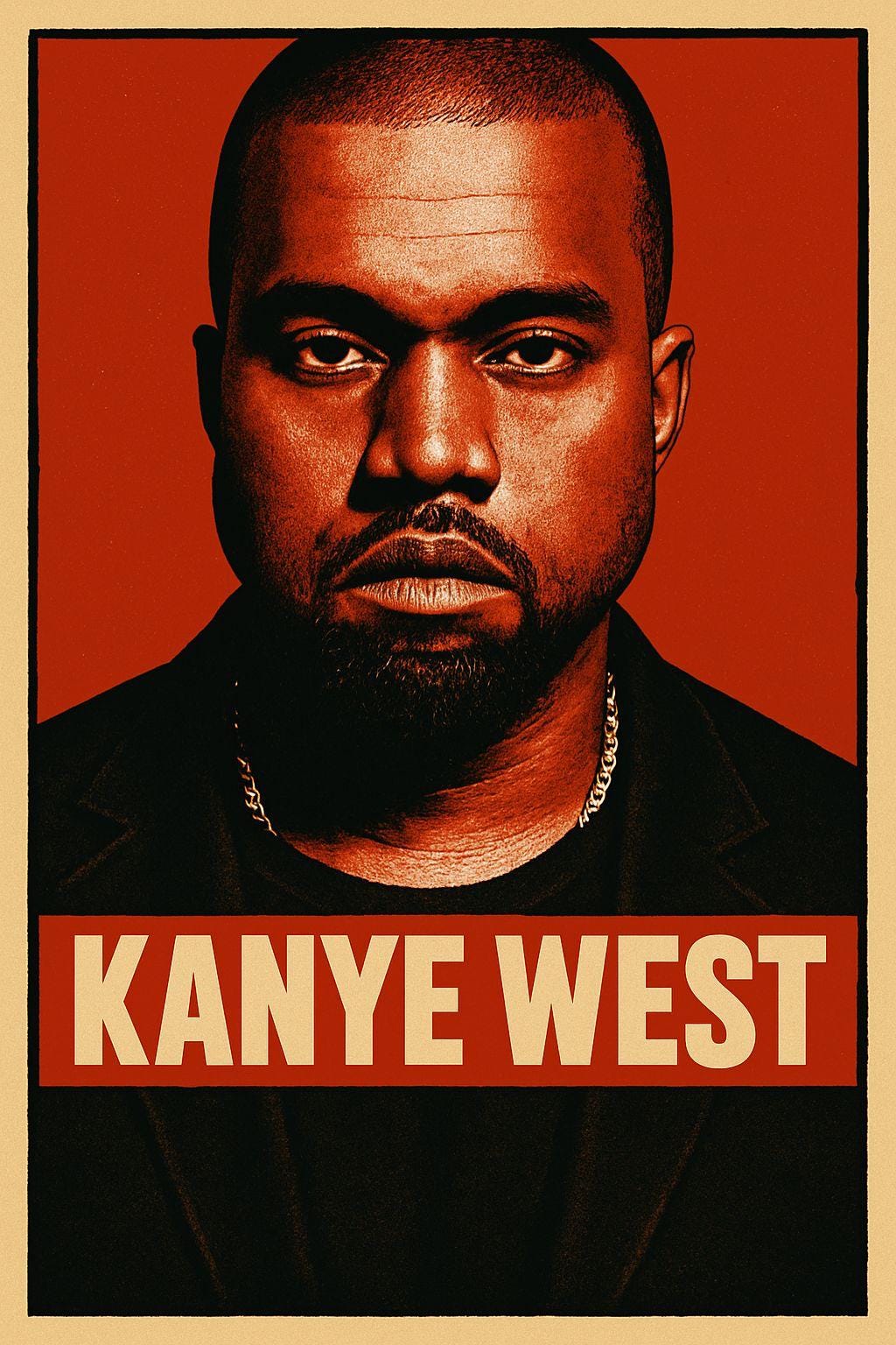 Kanye West Poster 20x30 Music Legend Wall Art Hip Hop Icon Print