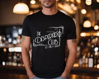 The Desperado Club Sign Sci-Fi Book T-Shirt