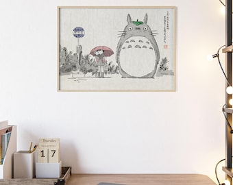 トトロ アートプリント - 5