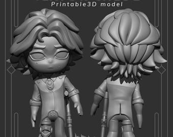 Chibi Viktor Model for 3D Printing Inspired by Arcane Season 1