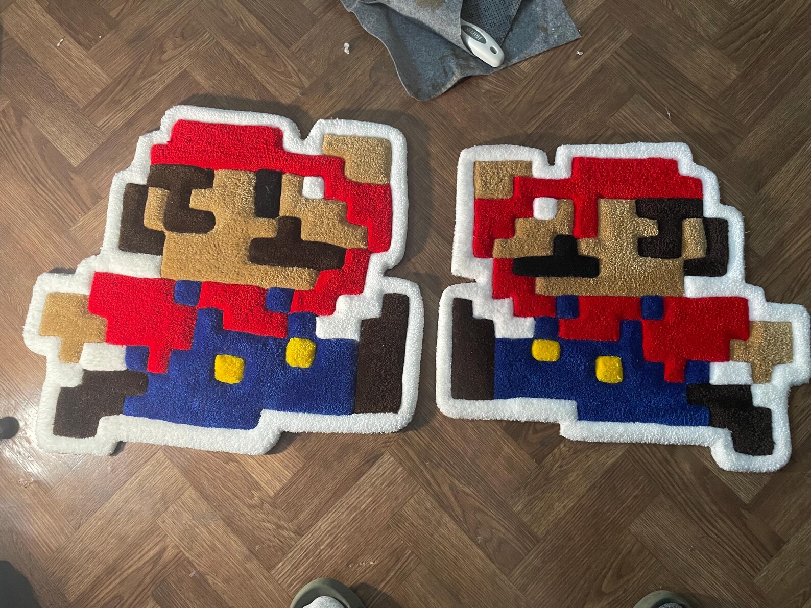 8 Bit Rug Handmade Mario Rug – 8-bit Pixel Art Gamer Decor - Etsy Canada
