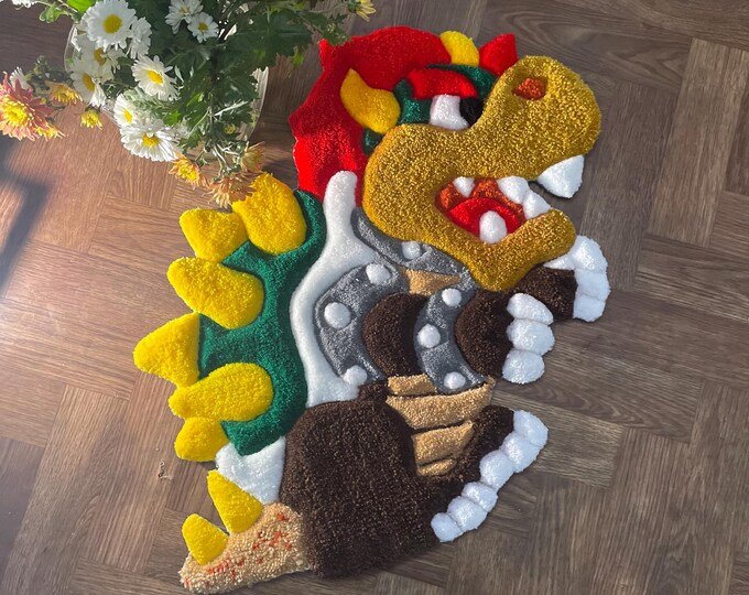 8 Bit Rug Handmade Mario Rug – 8-bit Pixel Art Gamer Decor - Etsy Canada