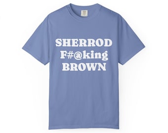 Sherrod F#@king bruin uniseks T-shirt, T-shirt met print, politiek shirt, activistische kleding, statement-topje