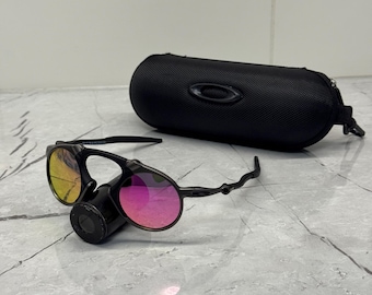 Vintage Oakley X Metal Madman Silver Mirror Sunglasses Polarized