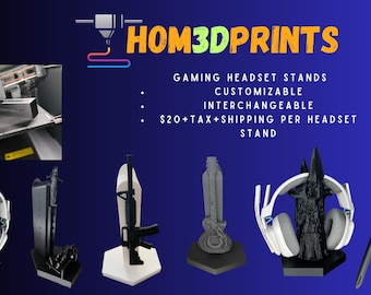 Gaming Headset Stand (over the head)