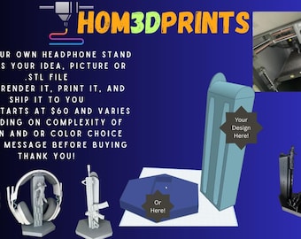 Design your own Headphone Stand