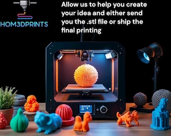 3D Printing Services. File generation & Custom Creations