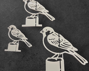 Sparrow Whittling Stencil For Wood Carving Set
