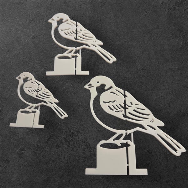 Sparrow Whittling Stencil For Wood Carving Set