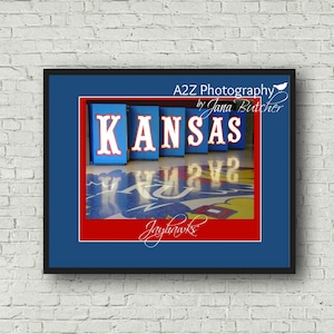 Kansas Jayhawks Fieldhouse  photography print