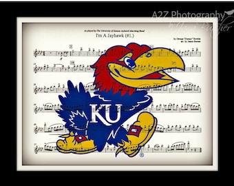 I’m a Jayhawk music photography print