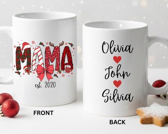 Mama Mug, New Mom Gift Ideas Christmas, Mothers Gifts, First Time Momma Presents, New Parent Gift, Mommy Coffee Mugs Cute Cup for 1st Mother