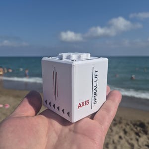 Puzzlebox, Brainteaser, AXIS - Spiral Lift, Giftbox for Him/Her