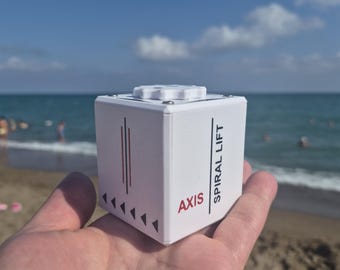 Puzzlebox, Brainteaser, AXIS - Spiral Lift, Giftbox for Him/Her