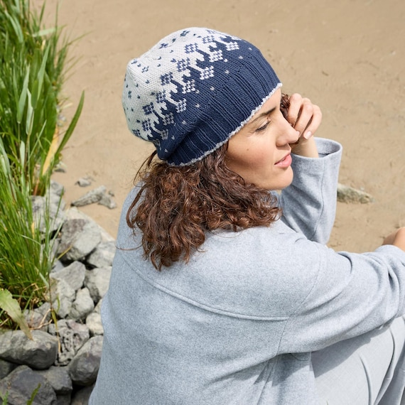 Pattern | Hat PIDU - Decade | Rosy Green Wool | Big Merino  display picture 1
