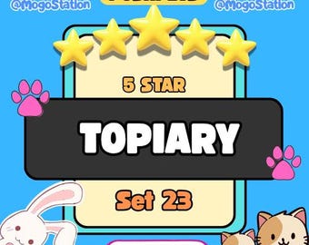 MoGo 5つ星ステッカー|TIOPARY|1枚|迅速配送|今すぐ購入！