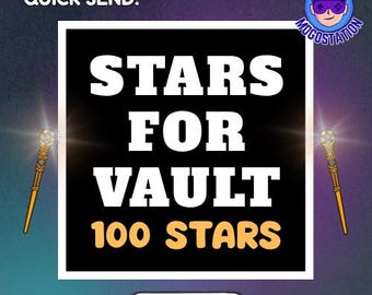 Estrelas MoGo para Vault - 100 ESTRELAS | Entrega Rápida