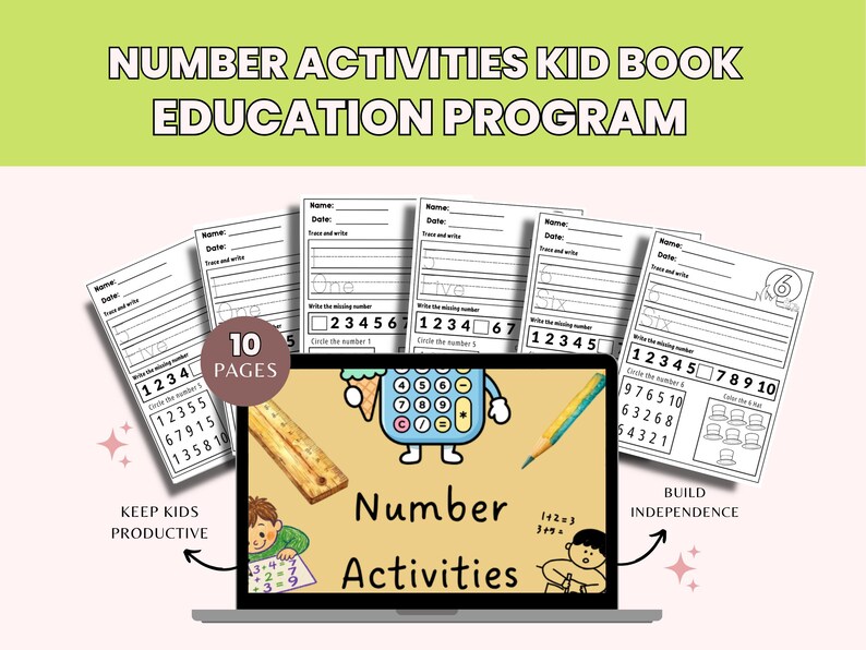 Numtums Activities Number Activities Kid Book | Preschool Curriculum Book | Education Kid ...
