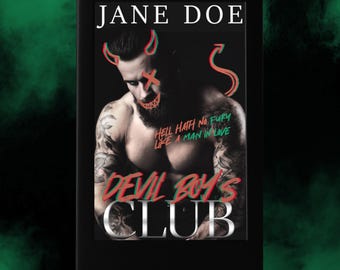 Premade Dark Romance Ebook Cover | Customizable | Mafia Romance, Contemporary Romance, Romantic Suspense | Series Potential