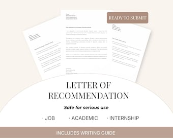 編集可能な推薦状テンプレート | 学術・専門職向け参考資料 | 求人、インターンシップ、大学