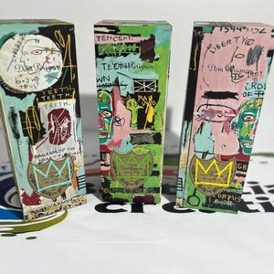 Dom Perignon Empty Bottle•Dom Perignon Flaschen Leer•Dom Perignon Bouteille Vide•Dom Perignon Limited Edition•Jean Michael Basquiat Factice immagine 3